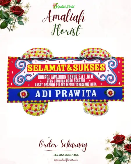 Papan Bunga Ucapan Selamat Cimrutu